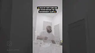 Wifey just can&rsquo;t listen! 😂🤦🏽&zwj;♂️ #governmentalert #nationalalert