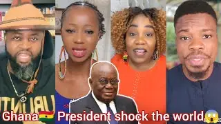 People Reaction to Ghana🇬🇭 Visa Free To All Africa Countries. President Nana Akufo-Addo Break Record