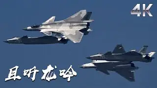 【4K纯享】歼-20飞行合集精彩呈现！“落叶飘” “升叶飘”等高难度动作逐一解锁！震撼原声感受歼-20“龙吟” 一次看过瘾！| 军迷天下