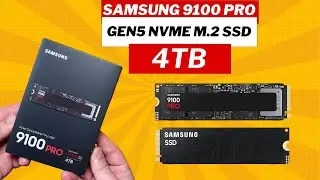 SAMSUNG 9100 PRO GEN5 NVME M.2 SSD - Kutu A&ccedil;ılımı
