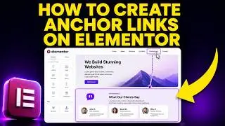 How to Create Anchor Links on Elementor (FAST & EASY)