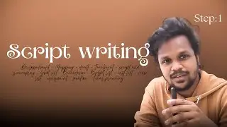 📑First level of writing in tamil || Independent Filmmaker in tamil #filmmaking