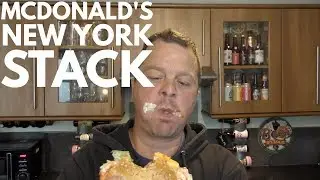 McDonald's New York Stack Burger Review With Overtone NEIPA Vic Secret