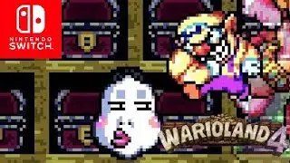 Wario Land 4 (Nintendo Switch) - Walkthrough Final Part (Golden Pyramid Hard Mode)
