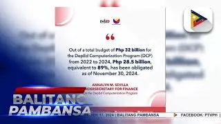 DepEd says 89% or P28.5-B of computerization program budget obligated as of Nov. 30
