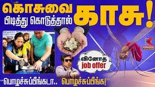 கொசுவை பிடித்து கொடுத்தால் காசு!!  