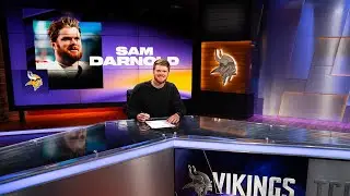 Quarterback Sam Darnold Signs His Contract To Become a Minnesota Viking