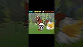 OVNI VIKINGS VS BIGFOUTUS ✨️💀 #shorts ##editVF #funk #onvi #vikings #bigfoot #edits #viral #fyp