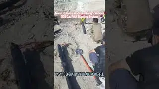 #rockblasting #nonexplosive #rockbreaking #co2rockbreaking #co2rockblasting #quarrying #mining