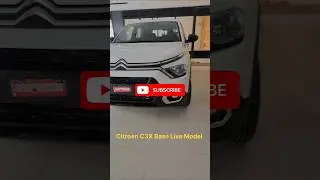 Citroen C3X Base Live Model Fitment Accessories kit #automobile #citroenc3x