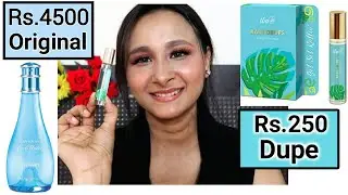 Dupe of Davidoff Cool Water | Eba Halal Pure Perfume Raindrops Review | Affordable Perfume Rs.250