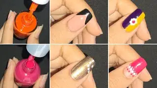 Easy trending nailart for beginners 💕💐 💅 #shorts #shortvideo #shortsvideo #short #youtube #trending 