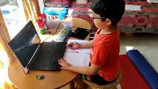 Adarsh Saini  Grade 2 A Pebble Meditation During Virtual Class September 26, 2020