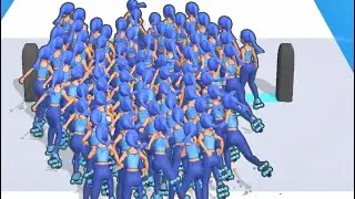 Max Levels in - Crowd Battle 👌👸Gameplay All Levels - Android, iOS 👸