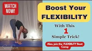 Simple Trick to Gain Flexibility You Wish You Knew #yogaforflexibility #flexibility #easyyoga