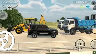 Scorpio, JCB🚜 & Dumper VS पुलिस 🔞#viralvideo #gamingvideo !!