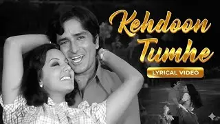Kehdoob tumhen ya chup rahun song lyrics video Remix ❤️&zwj;🩹 80s vibe romantic song love song 