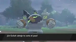 Shiny Golurk in Pok&eacute;mon Sword and Shield!!!