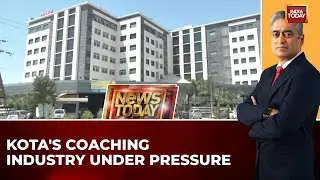Kota's Coaching Hub Faces Sharp Decline in Student Enrolment | News Today | Rajdeep Sardesai