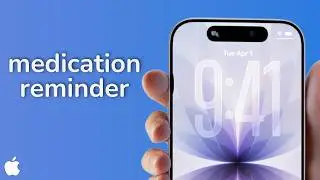 How to Get Medication Reminder Widget on iPhone