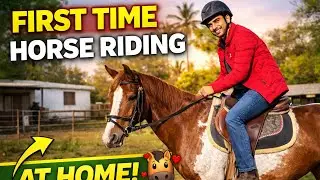 👉 Horse Riding for Beginners 🐎 | First Time Horse Riding Experience | Vlog