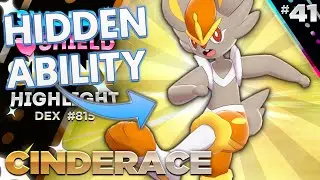 1ST TRY LIBERO! Hidden Ability Shiny Cinderace! | Sword and Shield Shiny Reaction | #41
