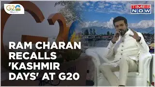 Srinagar G20: Ram Charan Attends Global Event, Calls Kashmir &lsquo;Magical&rsquo; and &lsquo;Surreal&rsquo;