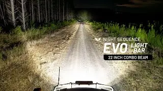 Driving Sequence | EVO Light Bar 22 Inch LED Driving Light (Combo)