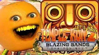 Annoying Orange Plays - Temple Run 2: BLAZING SANDS!