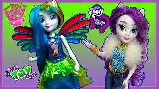 It's Equestria Girls! Deluxe Fashion Pack Rarity & Friendship Power Rainbow Dash!