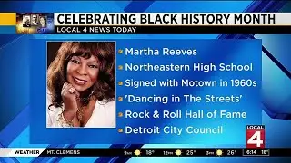 Martha Reeves Celebrating Black History Month 2-12