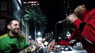 Freestyle in New Orleans! NAKED +@Therealunscripted  Session on Canal Street,New Orleans ,Jan. 2020
