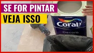 Não faça pintura sem antes ver este vídeo - Tinta coral decora matte