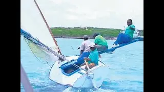 Sailing 🇧🇸 Long Island Regatta Salt Pond, BAHAMAS 🏝️