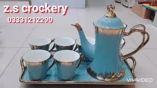 Branded and unique coffee set are available in Peshawar karkhanoo market price challenge💪💪💪