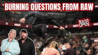 Reaction to 'Monday Night RAW,' Mystery Crate, Masked Man | Busted Open WWE