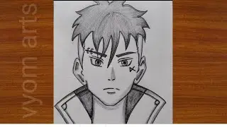 Kawaki from Naruto drawing #drawing #anime#animearttutorial#pencildrawing#trending#art #anime#video