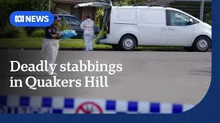 Man and woman stabbed to death in Sydney&rsquo;s Quakers Hill | ABC NEWS