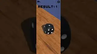 Realistic 3D Dice Roller Mobile App