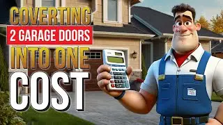 How Much Does It Cost To Convert Two Garage Doors To One