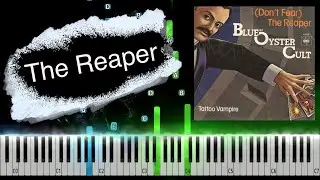 Blue Oyster Cult - (Don't Fear) The Reaper Piano Tutorial