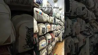 Hemp bags shop in Kathmandu
