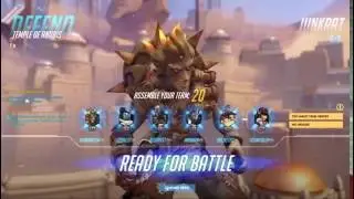 Redbandit94 Plays Overwatch PC (Quick Play on Temple of Anubis )