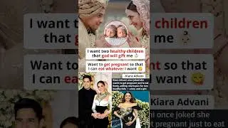 Kiara Advani said i want two healthy children that god will gift me #news#kiaraadvani