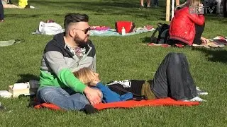 Picknick am Arbeiterstrand, Alte Donau (Er&ouml;ffnungsfest)