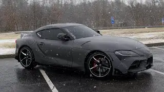 Toyota Supra Night Drive