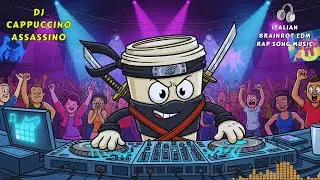 Italian Brainrot EDM Rap Song X DJ Cappuccino Assassino