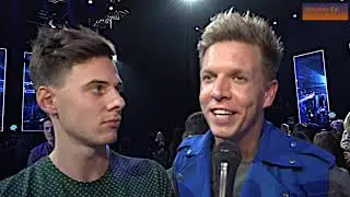 James Cooke verbaast zijn vriend Dorian in Dancing With The Stars