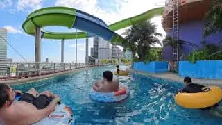 น้ำวน Porong Porong River 360° POV | สวนน้ำ Pororo Aqua Park (Permanently Closed)