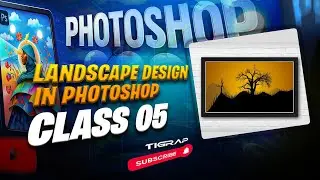Landscape Design in Adobe Photoshop | NSDA Level 3 Graphic Design | Class 5